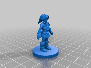 adolescent elf miniature toy & game accessories 3d print model - Mito3D