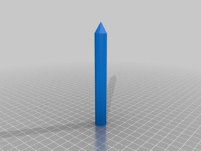 Vorsprungs-unten-stick pdr tools Hagel 3d print model - Mito3D