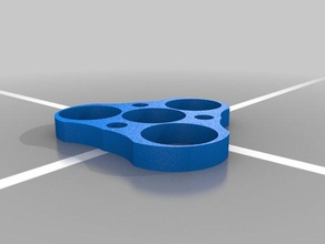 pequeña mano fidgeter La impresión en 3d fidget spinner juguete 3d print model - Mito3D