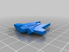 protectorado starfighter juegos fang luchador las miniaturas estrella guerras x-wing 3d print model - Mito3D