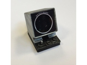 astro guerras mini modelos 3d print model - Mito3D