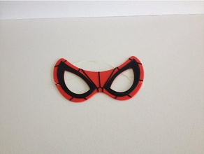 máscara do homem-aranha traje marvel masque o 3d print model - Mito3D