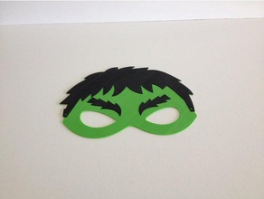 hulk masque le costume de marvel 3d print model - Mito3D