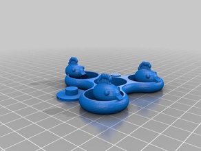 frango fidget giratório brinquedos & games 3d print model - Mito3D