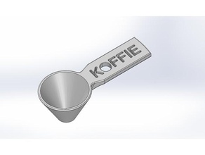 cucharilla de café cocina y comedor 3d print model - Mito3D