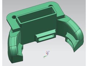 anycubic delta vortex fan shroud pla v3 3d printer accessories 3d print model - Mito3D