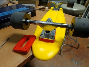skate board plaquettes sport et loisirs planche à roulettes la 3d print model - Mito3D