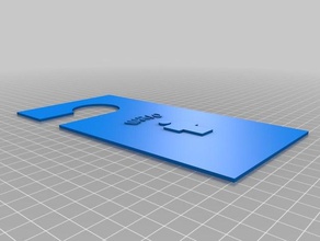 minha personalizado porta cabide de mario sinais e logotipos 3d print model - Mito3D