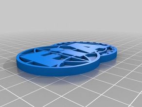 fia's logo signs & logos 3d print model - Mito3D