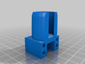 hose mount robotics garden neck robot 3d print model - Mito3D