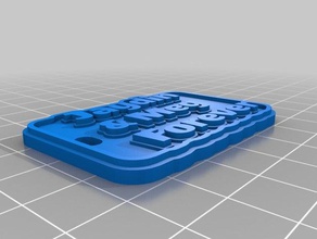 jaydin & meg llavero llaveros personalizado 3d print model - Mito3D