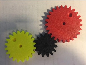 gears child's busy board mechanical toys 3d print model - Mito3D