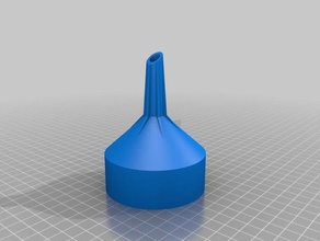 funnel twin dos household customized 3d print model - Mito3D