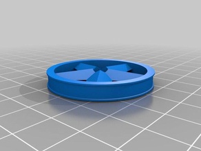 1,5 Zoll 38,1 mm fidget spinner-Ohr-Messgeräte Ohrringe 3d-drucken Ohr-Messgeräte Ohr-Ringe Mode spinner Schmuck 3d print model - Mito3D