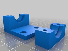 monoprice mp-wählen Sie mini-e3d-hotend-adapter 3d-Drucker Teile 3d print model - Mito3D