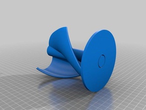 savonius moinho de vento exterior e jardim 3d print model - Mito3D