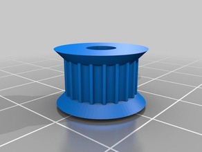 gt2 2mm pulley 3d printer parts customized 3d print model - Mito3D
