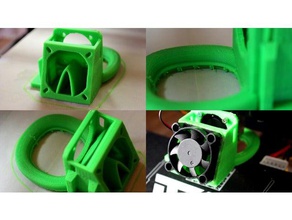 tevo tarantula-Lüfter 3d-Drucker Teile Kühlung fan tarantula turbo 3d print model - Mito3D
