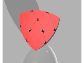 mastermorphix puzzles 3x3 3x3x3 puzzle rubiks cube tetrahedral tetrahedron 3d print model - Mito3D