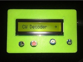 cw decoder case 3d printing 3d print model - Mito3D