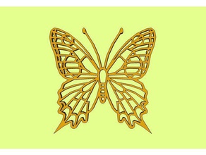 mariposa 56 art error la de los insectos wslab 3d print model - Mito3D