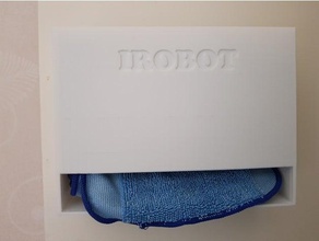 irobot braava cloth holder household mint 3d print model - Mito3D