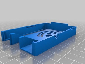 trinus rasperry pi case top gpio hole 3d printer accessories kodama octoprint raspberrypi trinus3 3d print model - Mito3D