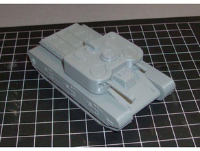 at-10 Fahrzeuge british tank Waffe wot ww2 den zweiten Weltkrieg 3d print model - Mito3D