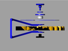 rotary logo spinner hobby 3d print model - Mito3D