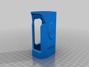 cover case smok alien box mod 3d printer accessories boxmod smoke 3d print model - Mito3D