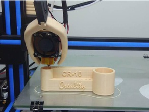 cr-10 tool holder holders & boxes box 3d print model - Mito3D