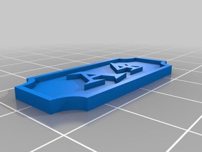 a4 decoración personalizado 3d print model - Mito3D