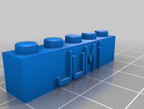 jumi construction toys customized 3d print model - Mito3D