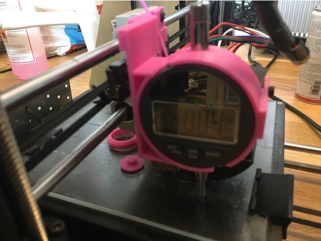digital indicator holder anycubic prusa i3 3d printer parts 3D print model - Mito3D