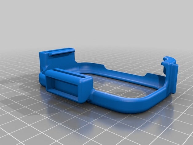 accu-chek insight-Gürtel-clip 3d-drucken diabetes insulin-Pumpe 3D print model - Mito3D