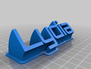 lydia office customized 3d print model - Mito3D
