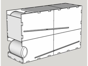 fifo-Rollen können Speisekammer-organizer - Organisation kann Lagerung die Konserven fifo Veranstalter pantry-Küche rack rotation überleben 3d print model - Mito3D
