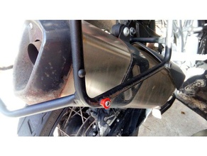 givi support nozzle vehicles bike moto topcase 3d print model - Mito3D