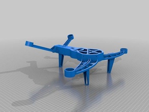 v queue de l'hélicoptère pentagramme r c véhicules 3d print model - Mito3D