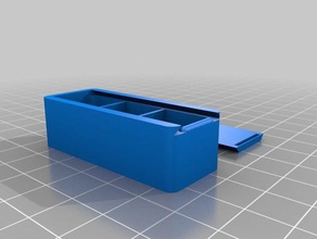 sana kutu hap kaplar özelleştirilmiş 3d print model - Mito3D