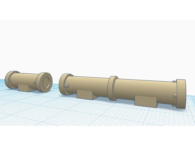 epic-pipeline geraden Spiele 3D print model - Mito3D
