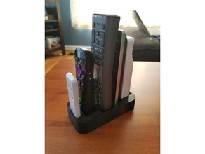 remote control holder organization 3d print model - Mito3D