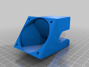 remix spécial e3d davinci ventilateur L'imprimante 3d de pièces 3d print model - Mito3D