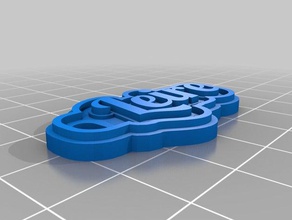 leire keychains customized 3d print model - Mito3D