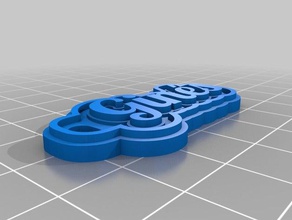 gines keychains customized 3d print model - Mito3D