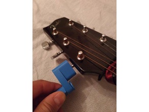 yet another guitar string winder 2 music 3d print model - Mito3D