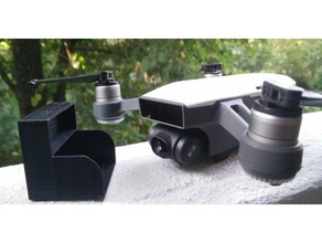 Kamera gimbal Beschützer-Drohne dji Funke sport & im freien Drohne die Drohnen fpv-Kamera - Schutz spark 3d print model - Mito3D
