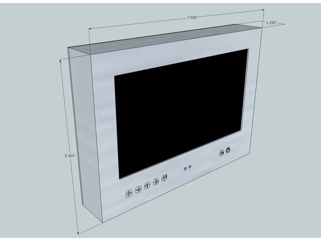 4b4d7 equipo 4d sistemas beaglebone black caso 3D print model - Mito3D