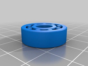 girador de rolamento peças substituição personalizado 3d print model - Mito3D