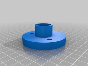 conduit-mount Teile conduit fahnenmast pol pole-mount 3d print model - Mito3D